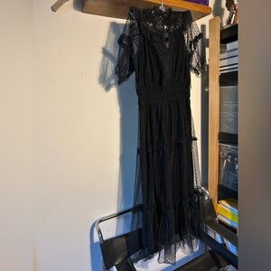 Black Lace Dress